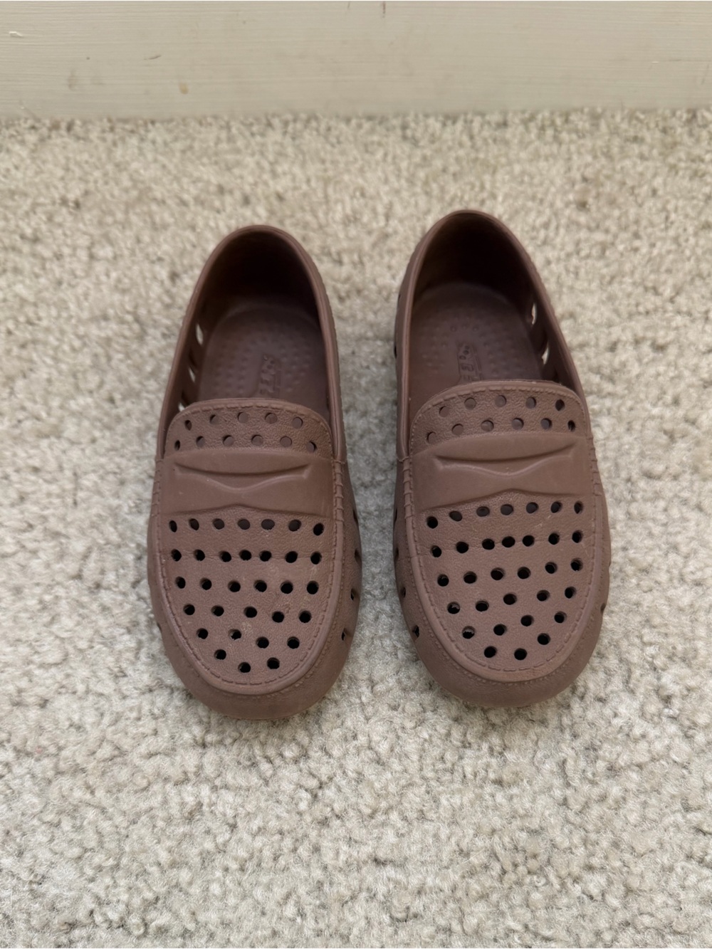 Boy’s Tan /Brown Floafers Shoes Size 8